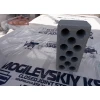 Кирпич силикатный утолщенный лицевой окрашенный графит СУЛПу 250х120х88 Могилевский КСИ